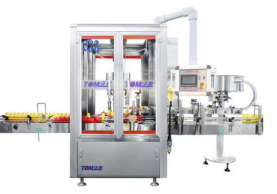 شراء 6000BPH 6 رؤوس آلات الغطاء الدوارية تلقائية بالكامل تصنيع عبر الإنترنت