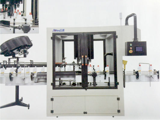 شراء آلة الغطاء الآلي الدوارة غير المعدنية الزجاجة التي يتم التحكم بها بواسطة PLC تصنيع عبر الإنترنت