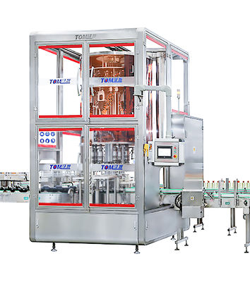 شراء 8 10 12 الرؤوس الآلية غطاء آلة مضخة دوارة 6000BPH تصنيع عبر الإنترنت