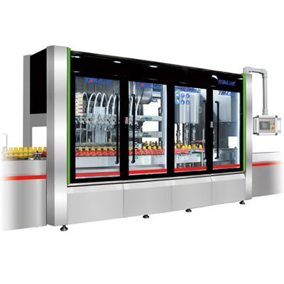 شراء 100-1000 مل آلة ملء و غطاء ذكية 2 في 1 تصنيع عبر الإنترنت