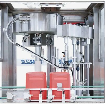 شراء ذكي آلي الرئوي مربع دلو ملء مغلق مغلق & ملصق للزجاج / الزجاجات البلاستيكية 5-30 لتر تصنيع عبر الإنترنت