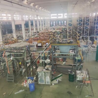 شراء EC SC WP خط التعبئة التلقائية الكاملة للمبيدات الحشرية للزجاجة الكيميائية الزراعية 100ml-1L تصنيع عبر الإنترنت