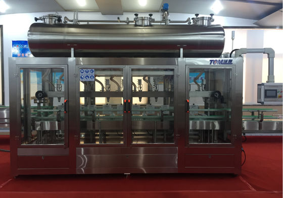 2800BPH خط ملء المواد الزيتية آلة ملء 1-5L