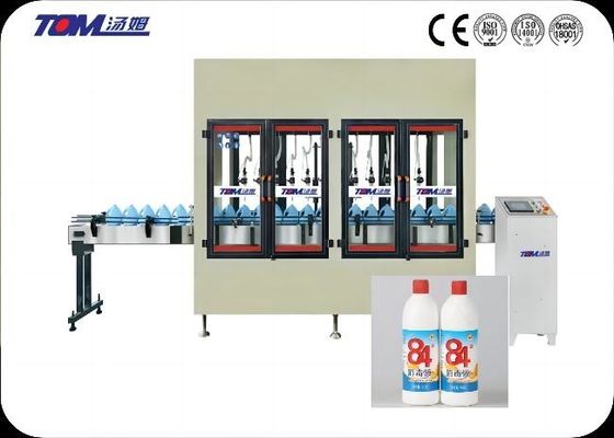 آلة ملء السائل المضادة للتآكل بالجاذبية 2000BPH 500ml