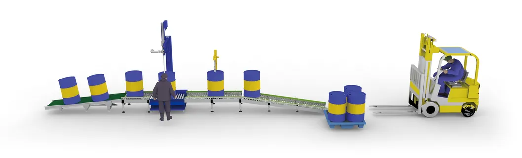 200L-1000L برميل ملء آلة ملء المبيدات الحشرية مع رأس ملء متعدد Azimuth دوار ومضادة للنسل هوبر 0