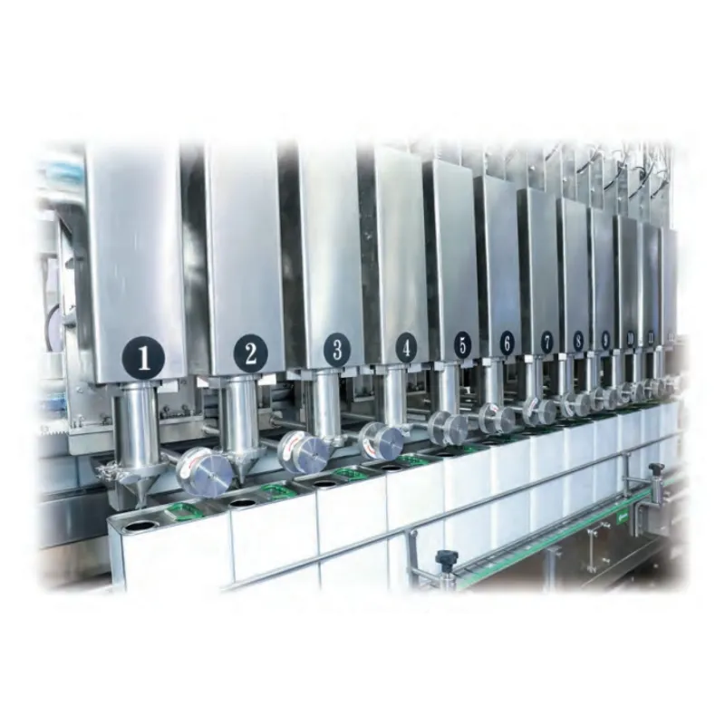 الآلة المتقدمة لملء و تغطية زيت الطعام و الصلصة 3