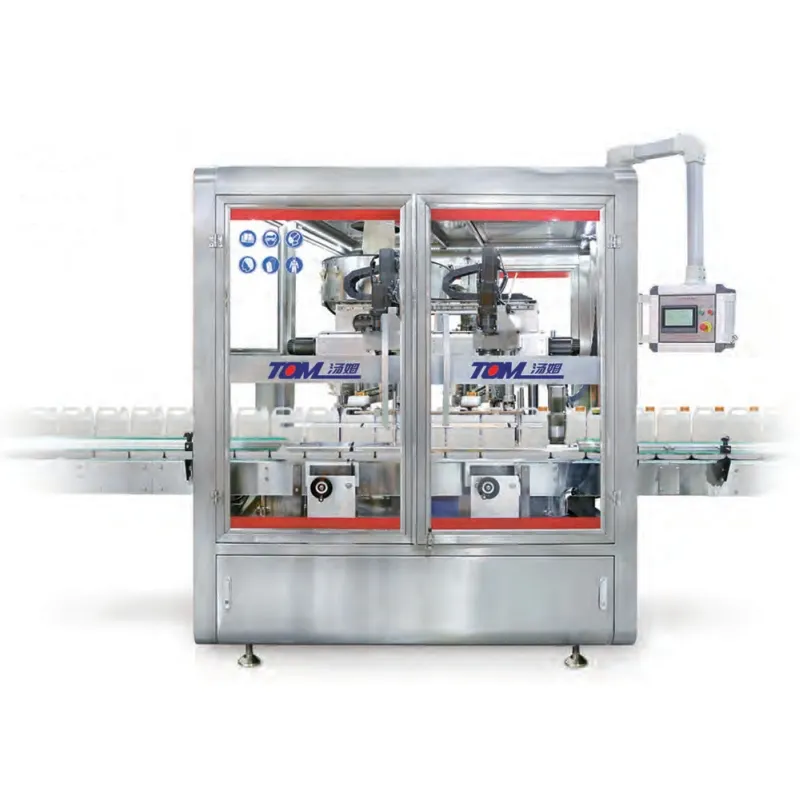 الآلة المتقدمة لملء و تغطية زيت الطعام و الصلصة 4